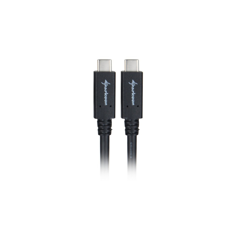 USB-C Stecker(schwarz, 0,5 Meter)