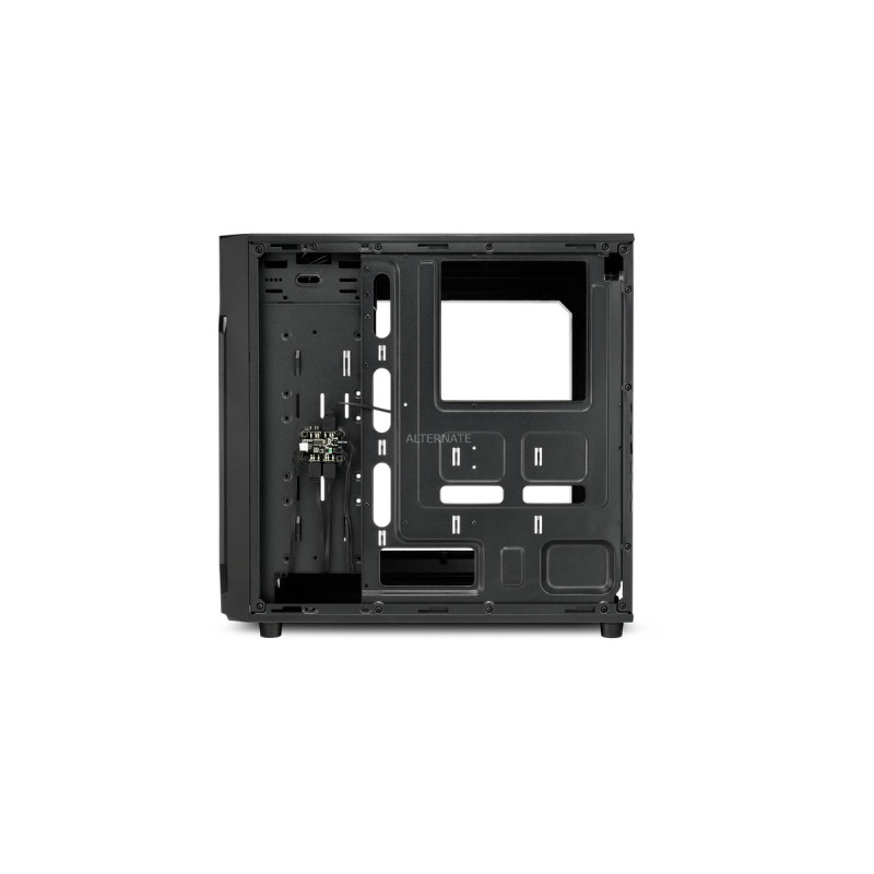 Sharkoon VG6-W RGB, Tower-Gehäuse(schwarz, Seitenteil aus Acryl)