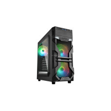 Sharkoon VG7-W RGB, Tower-Gehäuse(schwarz, Seitenteil aus Acryl)