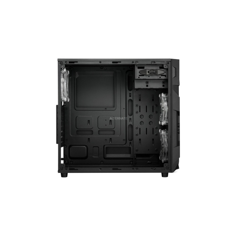Sharkoon VG7-W RGB, Tower-Gehäuse(schwarz, Seitenteil aus Acryl)