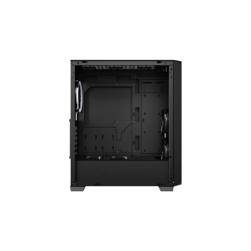 Sharkoon VS8 RGB, Tower-Gehäuse(schwarz, Tempered Glass)