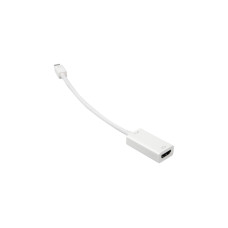 Sharkoon mini-DisplayPort 1.2 auf HDMI-Adapter(weiß, 15 cm)