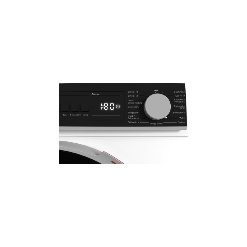 Sharp ES-NFB814CWA-DE, Waschmaschine(weiß, Advanced Inverter Motor)