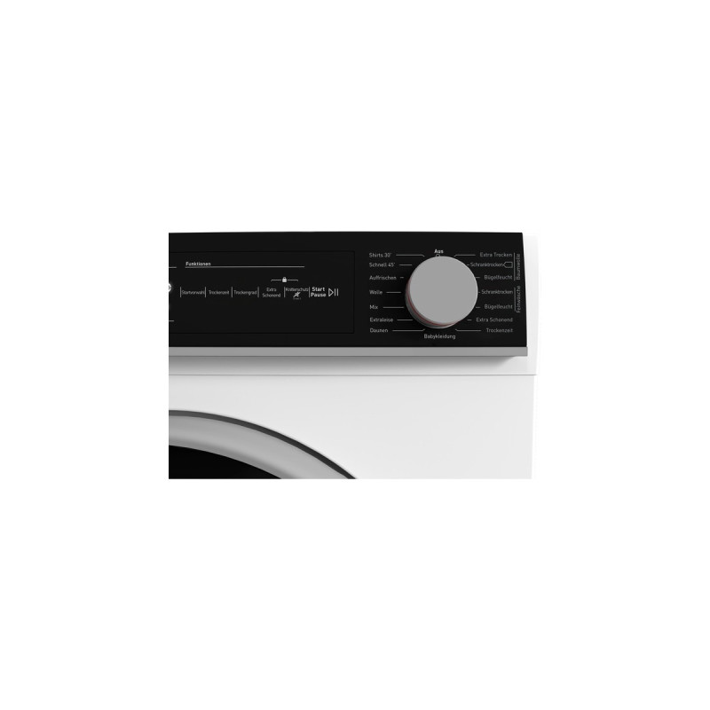 Sharp KD-NHH9S8GW3-DE, Wärmepumpen-Kondensationstrockner(weiß)