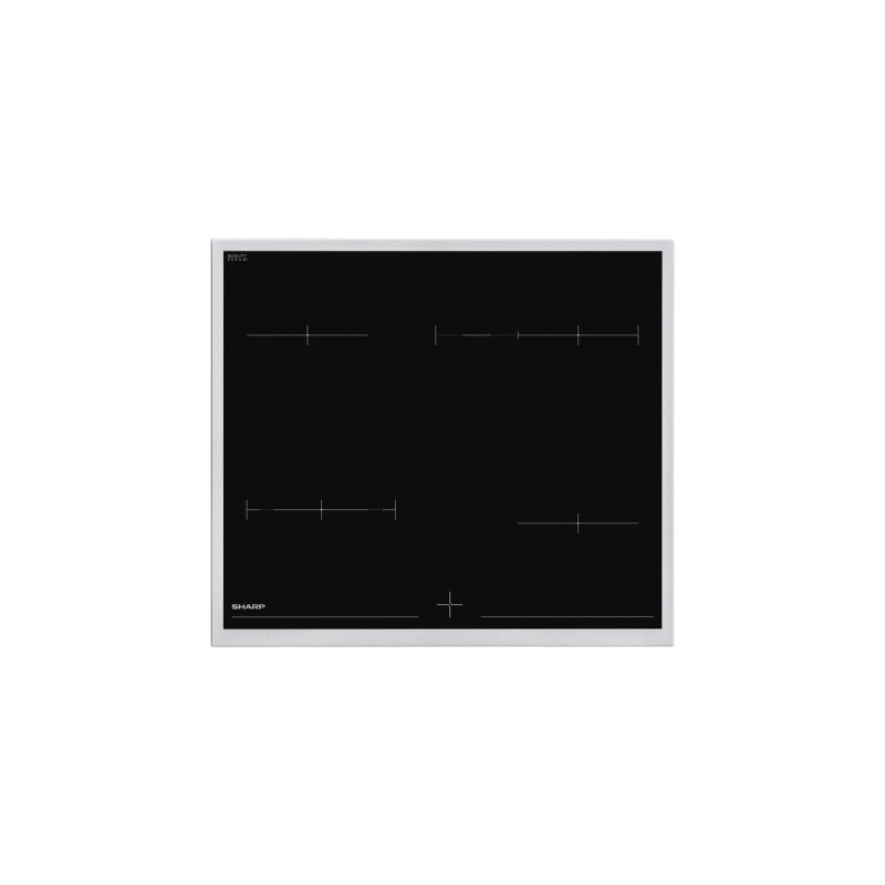 Sharp K-62DX19BM1-EU, Herdset(schwarz/edelstahl)