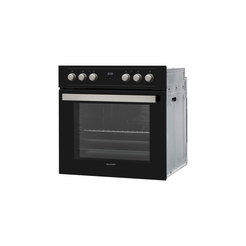 Sharp K-62DX19BM1-EU, Herdset(schwarz/edelstahl)