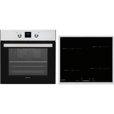 Sharp Powerset_Induktion, Backofen-Set(edelstahl)
