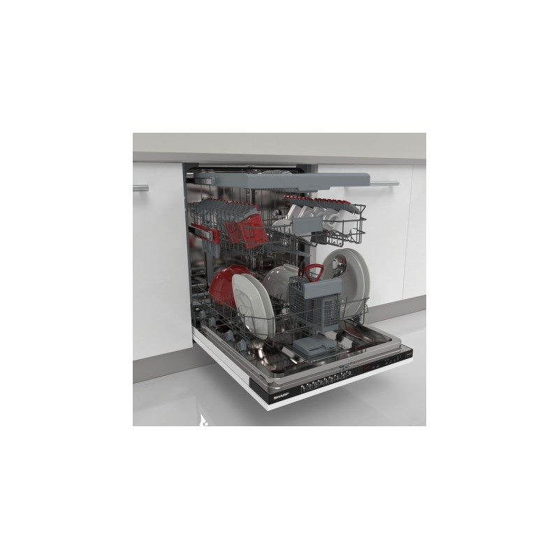 Sharp QW-HD44ID-DE, Spülmaschine