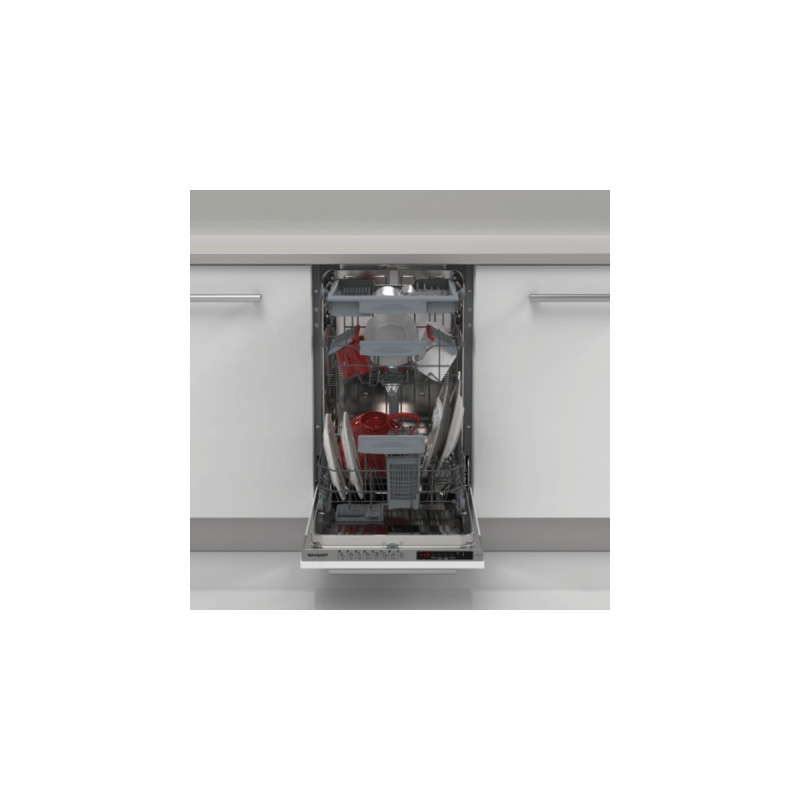 Sharp QW-NS14I49EX-DE, Spülmaschine