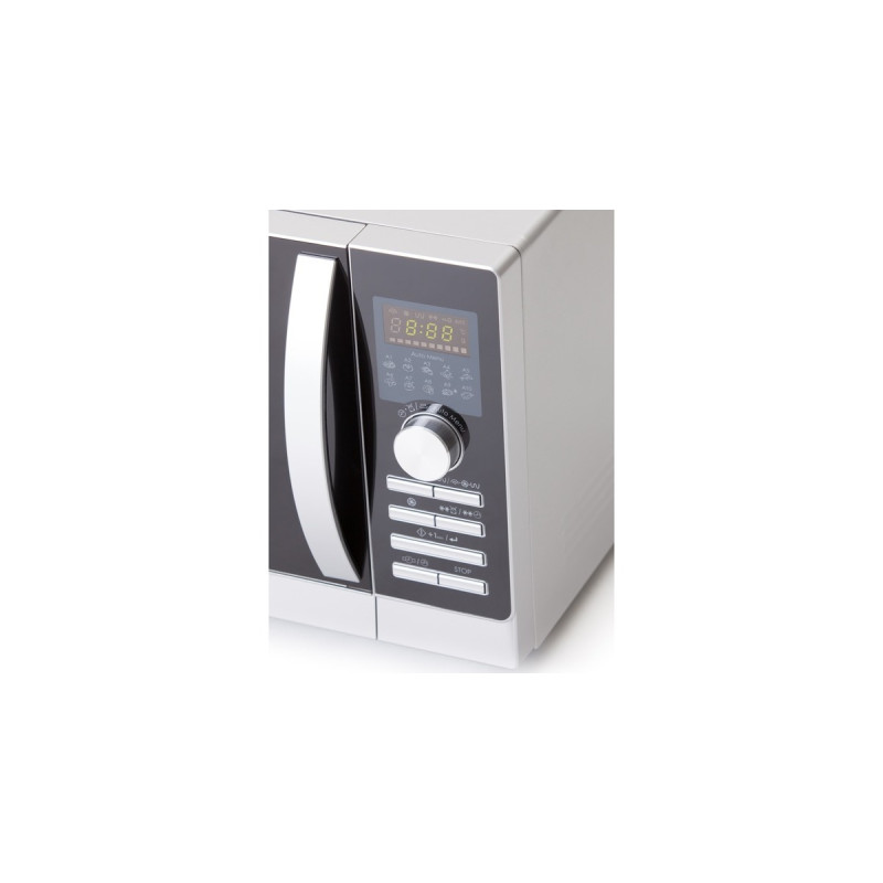 Sharp R843INW, Mikrowelle(silber/schwarz)