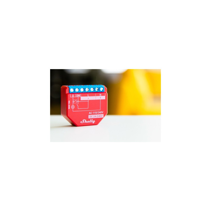 Shelly 1PM Plus, Relais