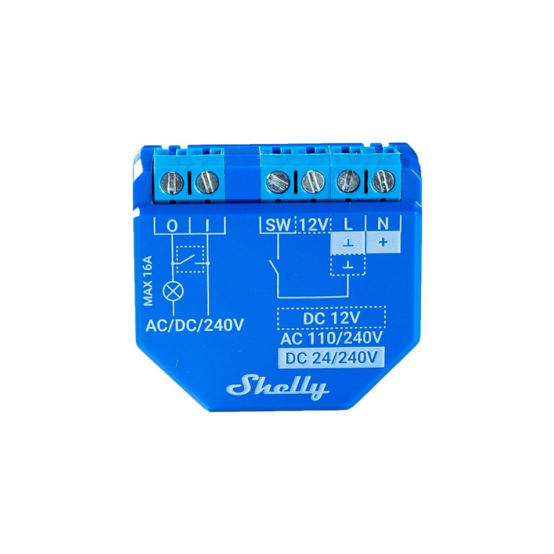 Shelly 1 Plus, Relais