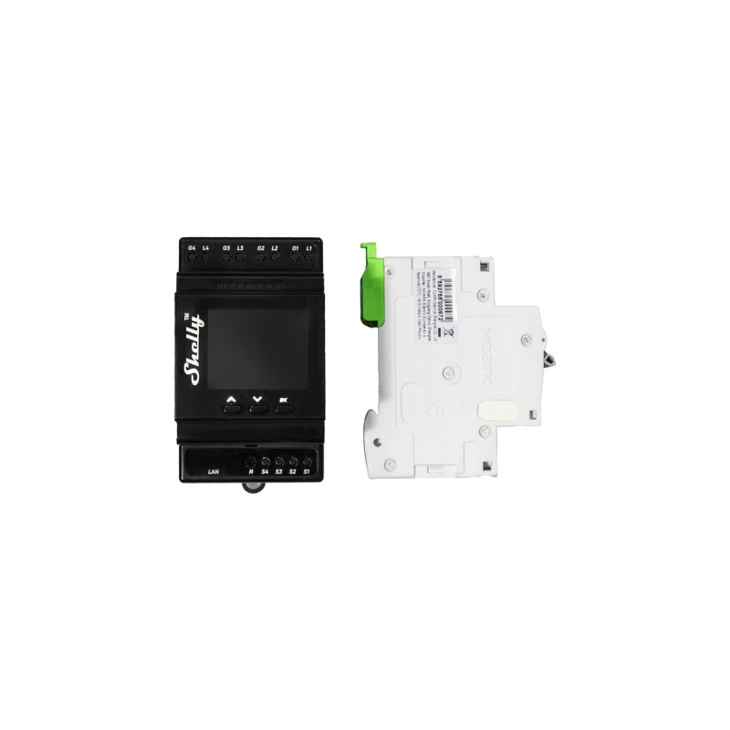 Shelly 4Pro PM, Relais(vier Kanäle )