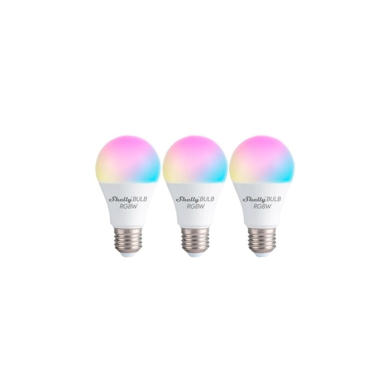 Shelly Duo RGBW 3er Pack, LED-Lampe
