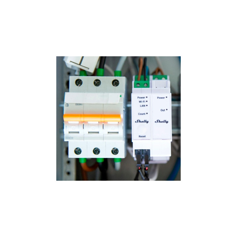 Shelly PRO 3EM 400А, Messgerät(weiß)