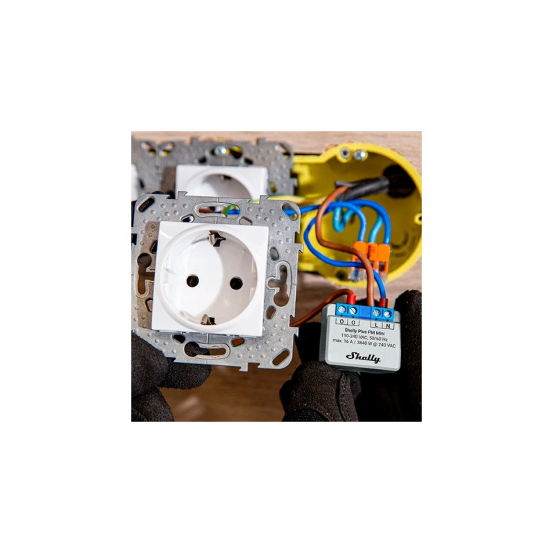 Shelly Plus 1 PM Mini Gen3 Sparpack, Relais(rot, 8er Pack)