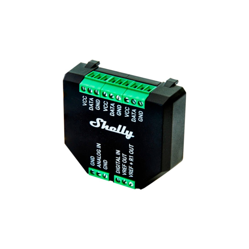 Shelly Plus Add-on, Schnittstellenerweiterung(schwarz)