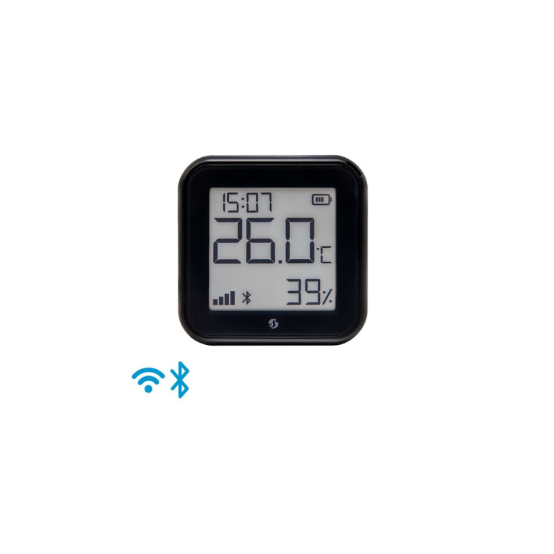 Shelly Plus H&T Gen3, Melder(schwarz (matt), 3er Pack)