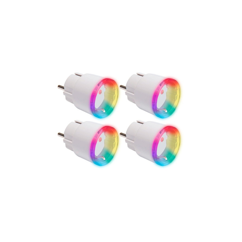 Shelly Plus Plug S, Schaltsteckdose(weiß, 4er Sparpack)