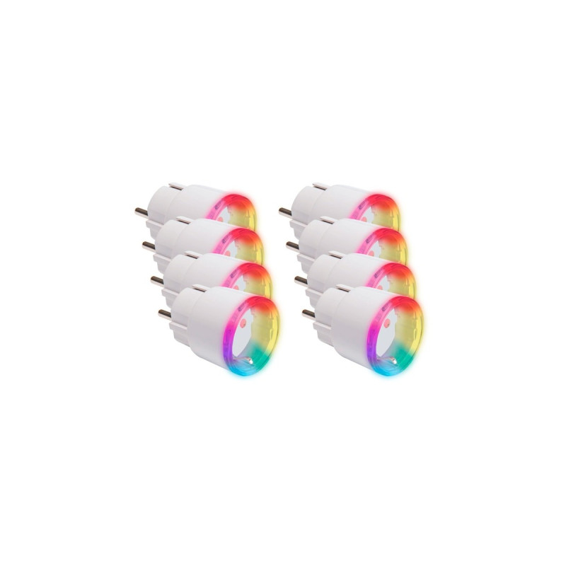 Shelly Plus Plug S, Schaltsteckdose(weiß, 8er Sparpack)