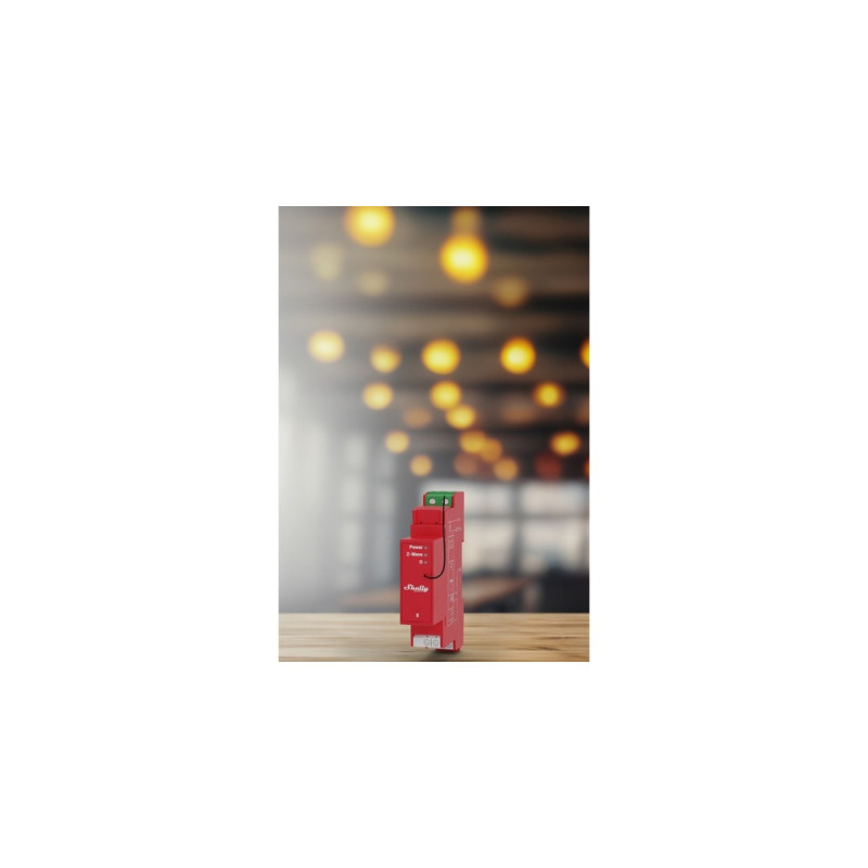 Shelly Qubino Pro 1PMZ-WAVE, Relais(rot)