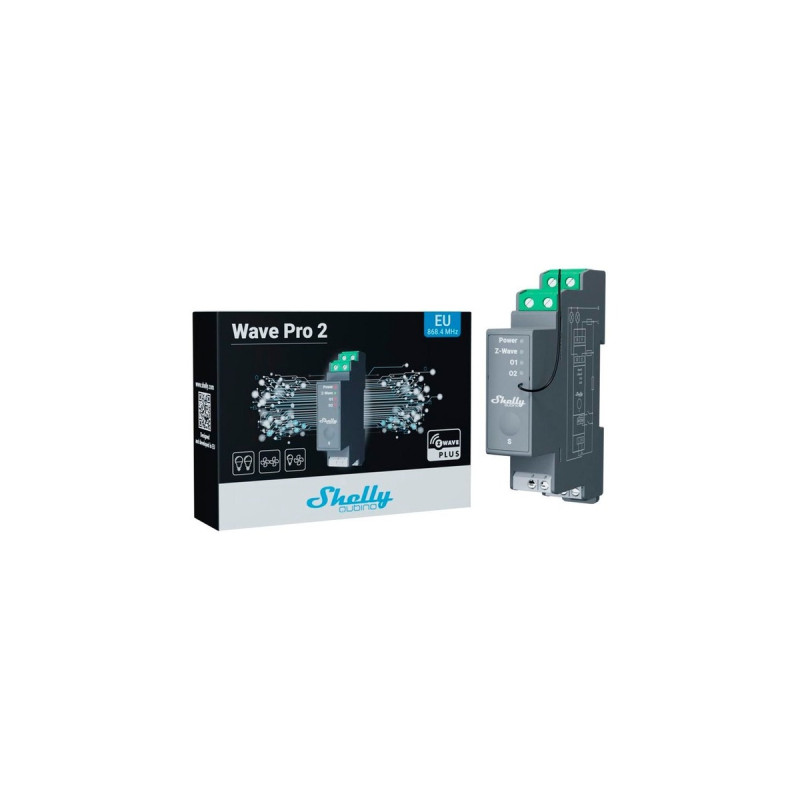Shelly Qubino Wave Pro 2, Relais(grau)