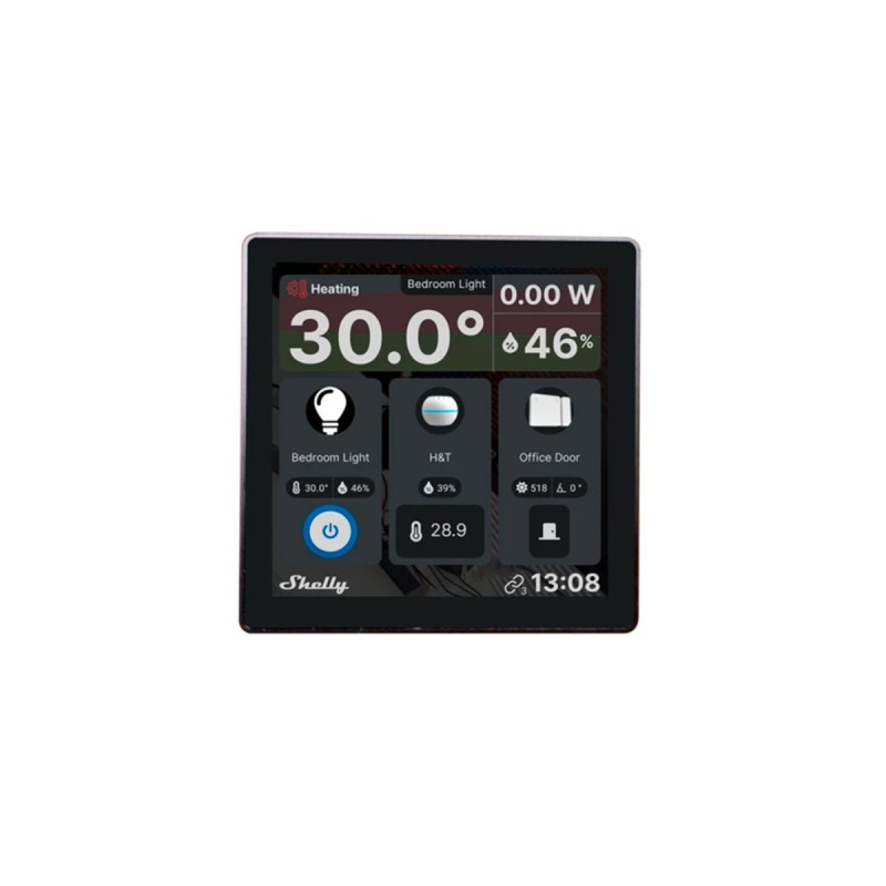 Shelly Wall Display, Bedienteil(schwarz)