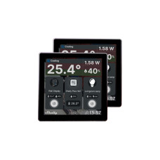 Shelly Wall Display, Bedienteil(schwarz, 2er Pack)