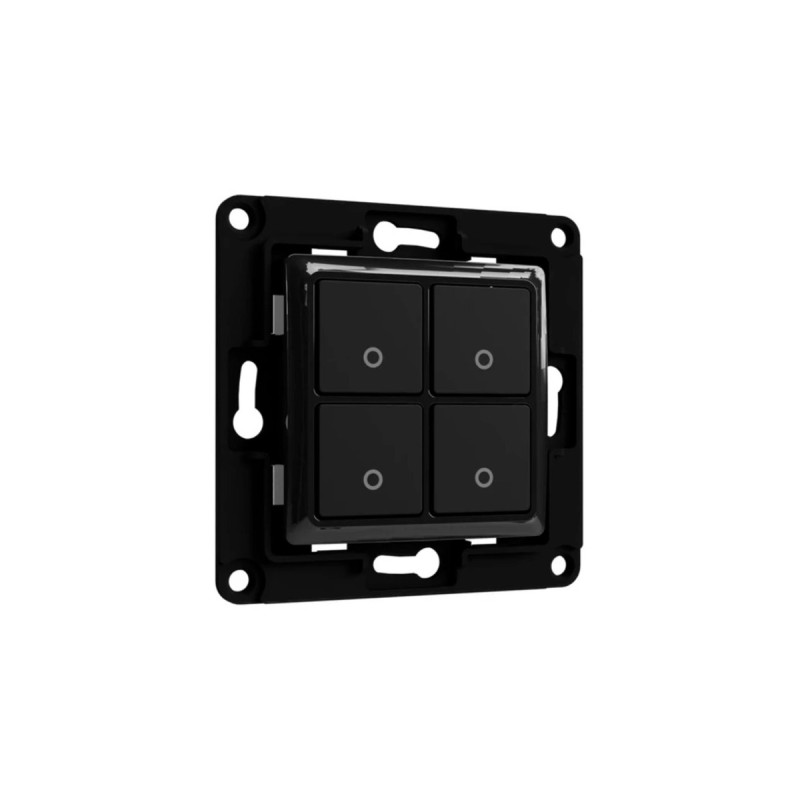 Shelly Wall Switch 4, Taster(schwarz)