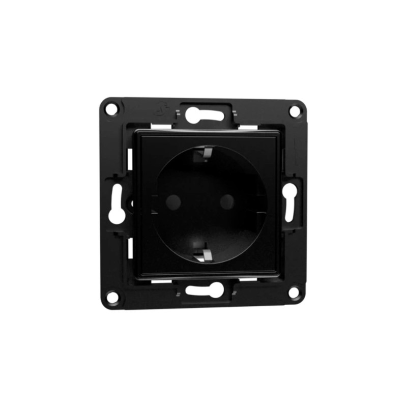 Shelly Wandsteckdose EU(schwarz, Unterputz)