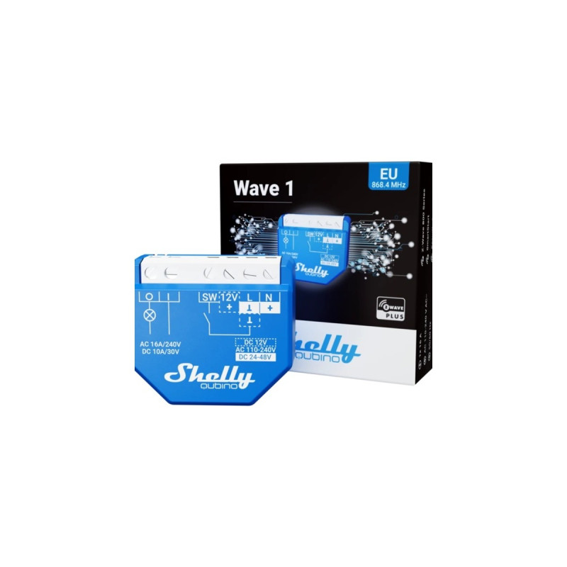 Shelly Wave 1, Relais(blau, ein Kanal)