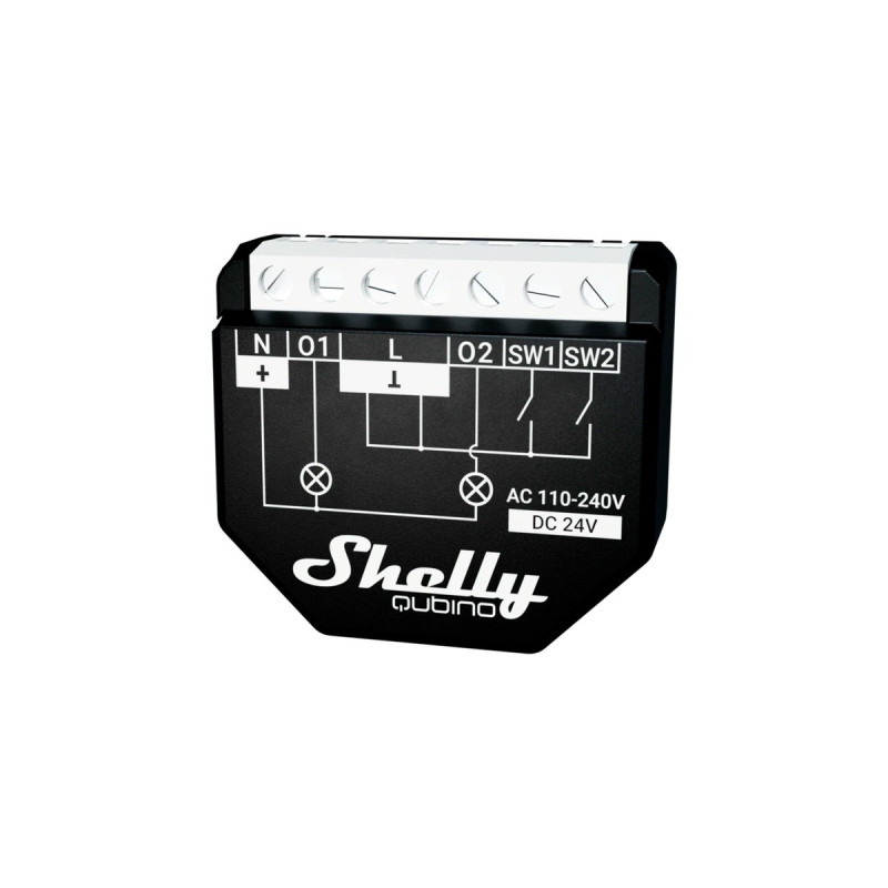 Shelly Wave 2PM, Relais(schwarz)