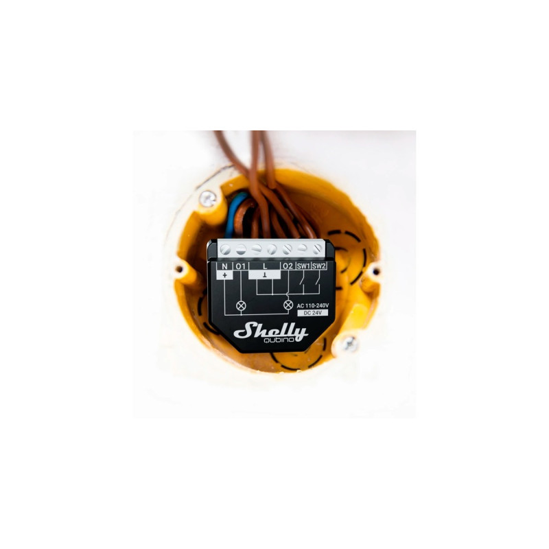 Shelly Wave 2PM, Relais(schwarz)