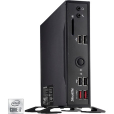 Shuttle XPC slim DS20U7, Barebone(schwarz, ohne Betriebssystem)
