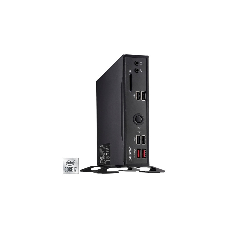 Shuttle XPC slim DS20U7, Barebone(schwarz, ohne Betriebssystem)