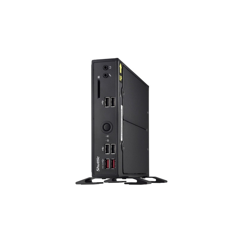 Shuttle XPC slim DS20U7, Barebone(schwarz, ohne Betriebssystem)