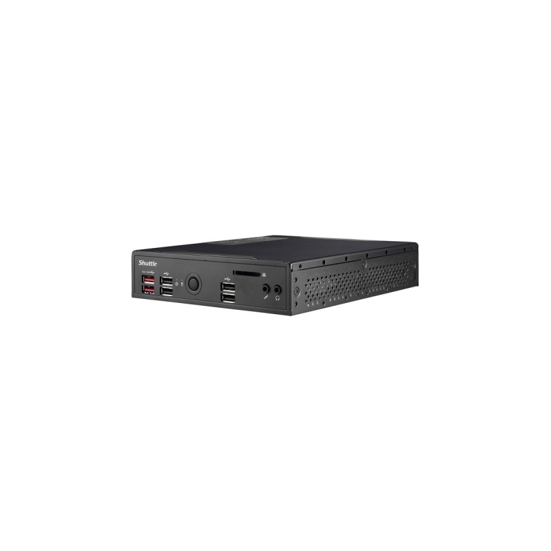 Shuttle XPC slim DS20U7, Barebone(schwarz, ohne Betriebssystem)