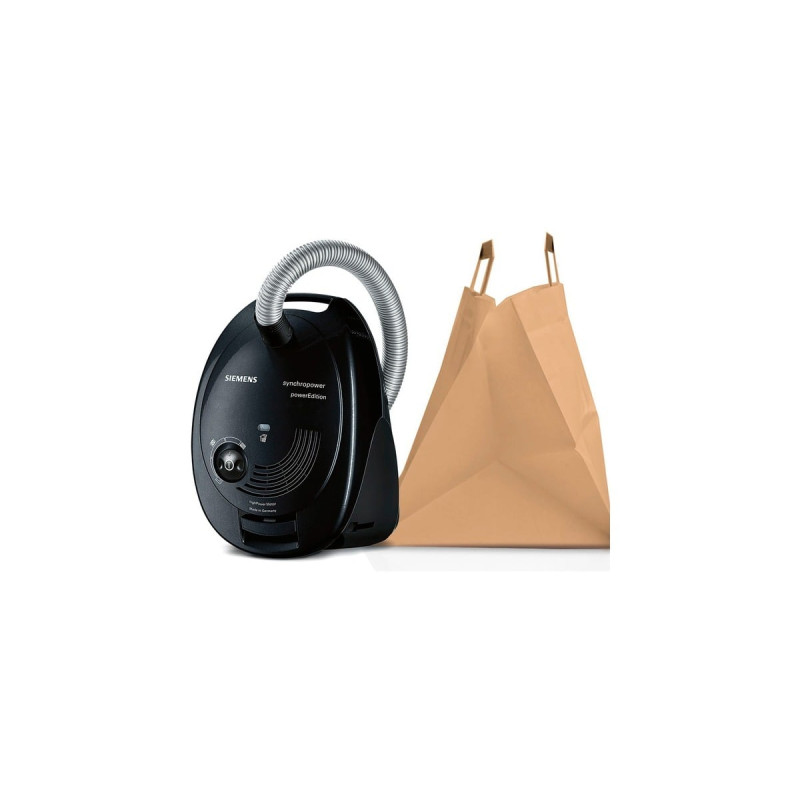 Siemens Bodensstaubsauger VS06A212, Bodenstaubsauger(schwarz)