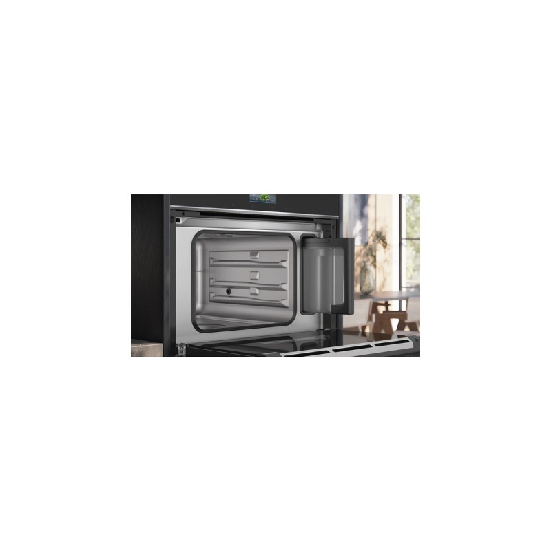 Siemens CD714GXB1 IQ700, Dampfgarer(schwarz/edelstahl, 60 cm, Home Connect)