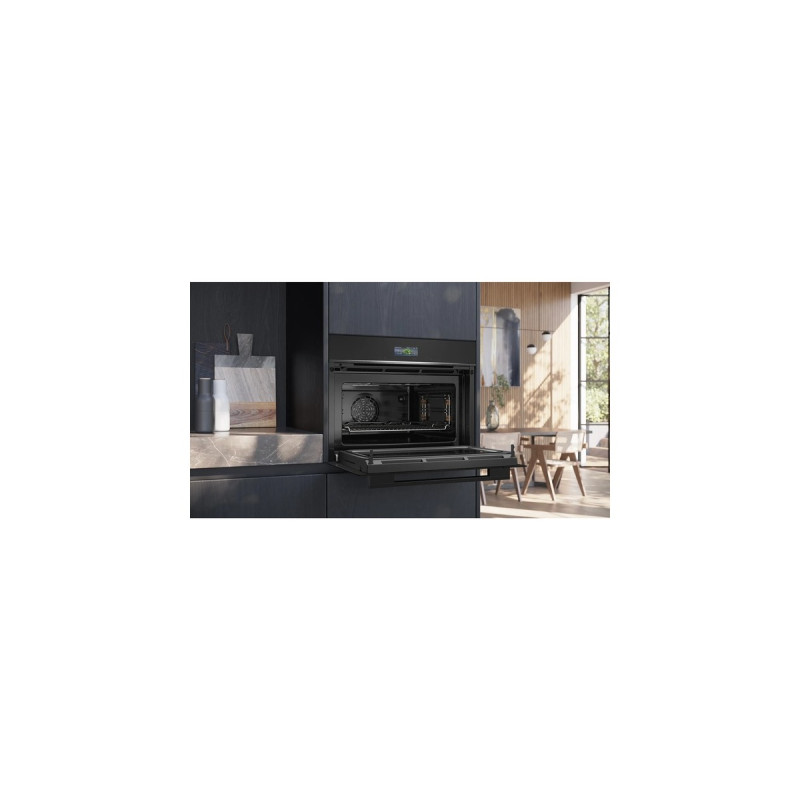 Siemens CM724G1B1 IQ700, Backofen(schwarz/edelstahl, mit Mikrowellenfunktion, 60 cm, Home Connect)