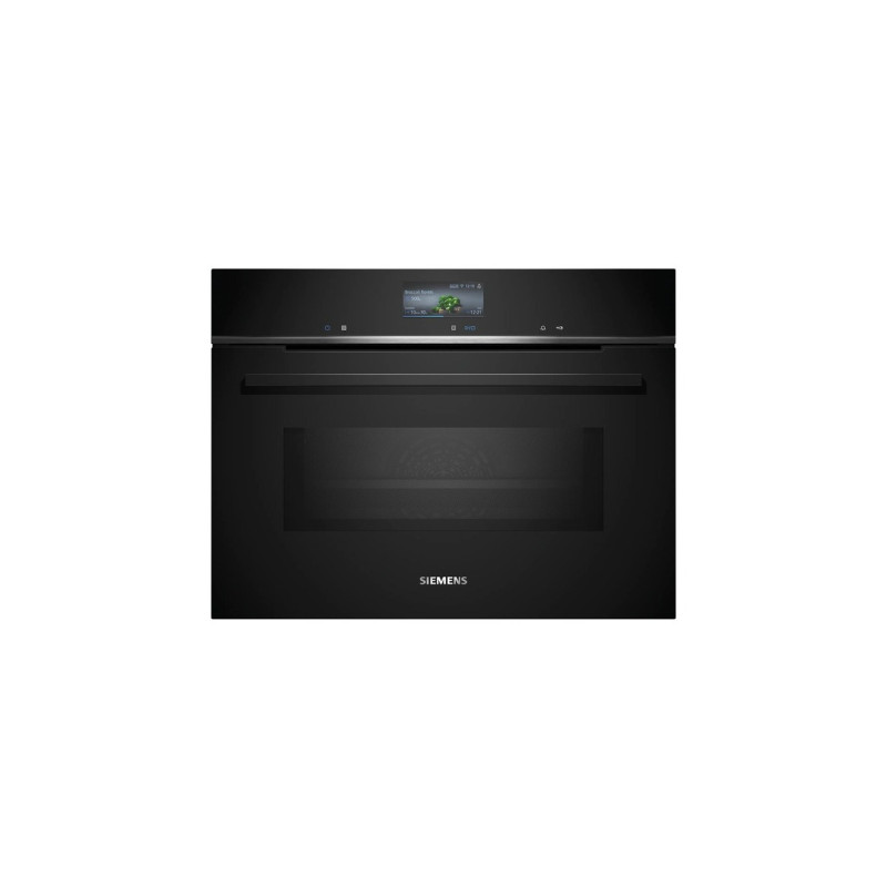Siemens CM776GKB1 IQ700, Backofen(schwarz/edelstahl, mit Mikrowellenfunktion, 60 cm, Home Connect)