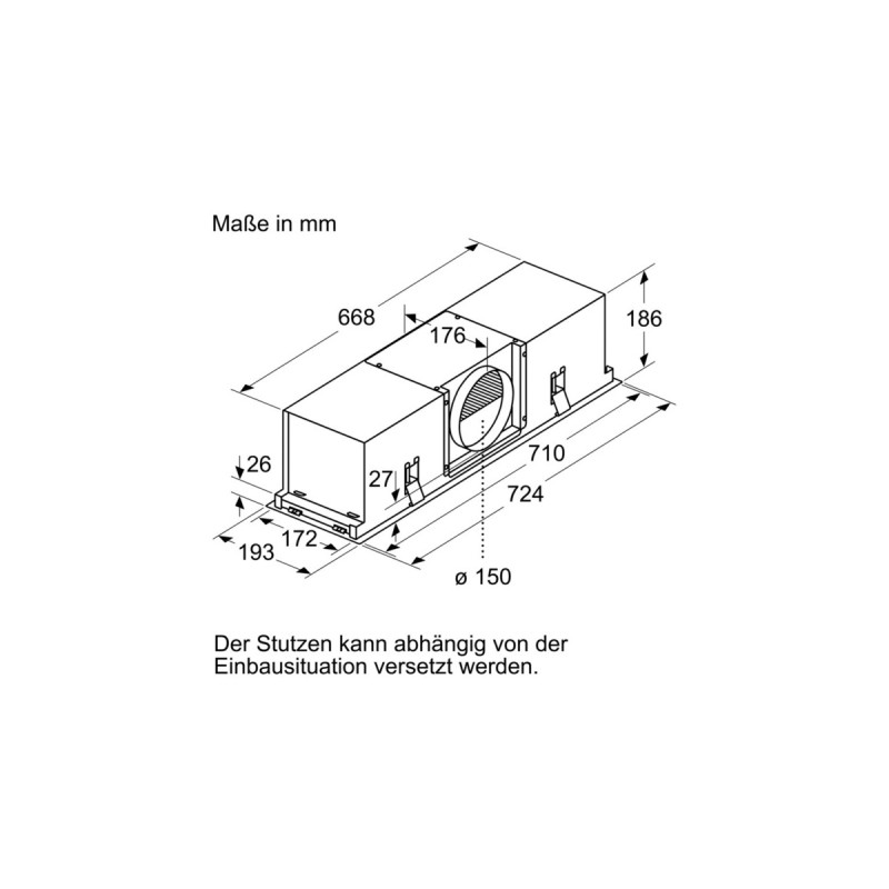 Siemens CleanAir Umluftmodul LZ21JXC51, Umrüst-Set(edelstahl)