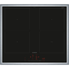 Siemens ED645HQC1E iQ500, Autarkes Kochfeld(schwarz/edelstahl, 60 cm, Home Connect)