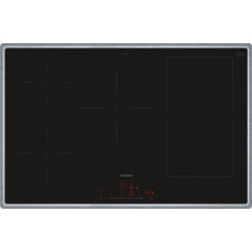 Siemens ED845HWB1E iQ500, Autarkes Kochfeld(schwarz/edelstahl, 80 cm, Home Connect)