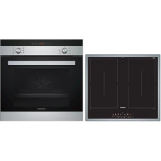 Siemens EQ112DA1ZM, Backofen-Set(edelstahl/schwarz)