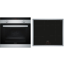 Siemens EQ113IA1ZM, Backofen-Set(schwarz/edelstahl, 60 cm)