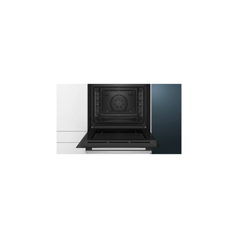 Siemens EQ522DA0ZM, Herdset(schwarz/edelstahl, 60 cm, inkl. Clip Auszug (HZ538000))