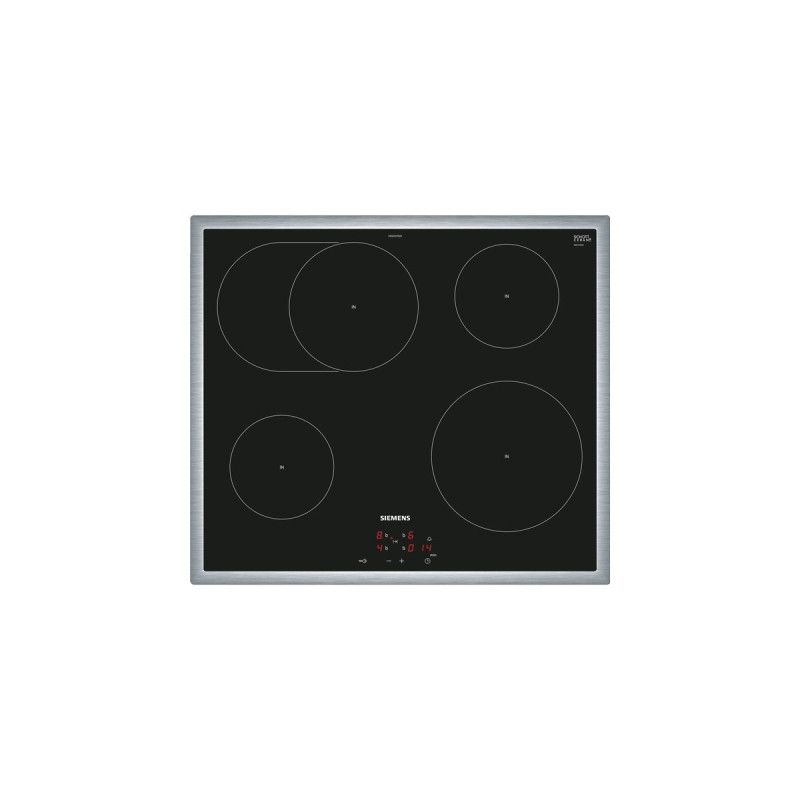 Siemens EW645CFB2E, iQ300, Kochfläche(schwarz/edelstahl, 60cm)