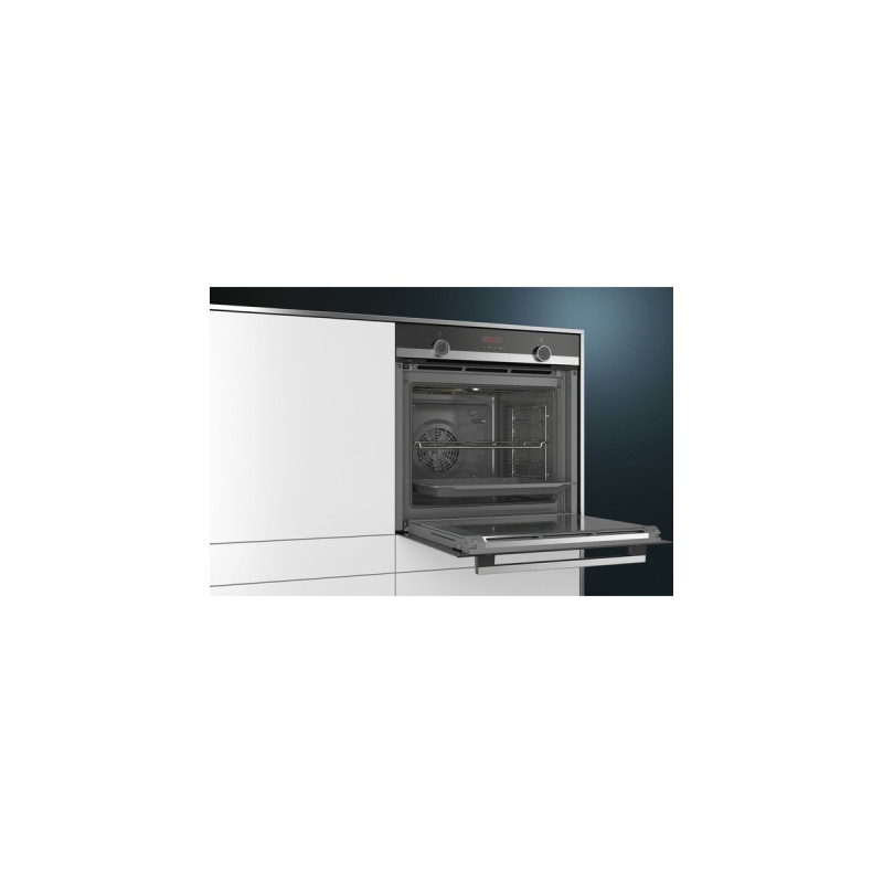 Siemens HR574ABR0 iQ300, Backofen(schwarz/edelstahl, 60 cm)