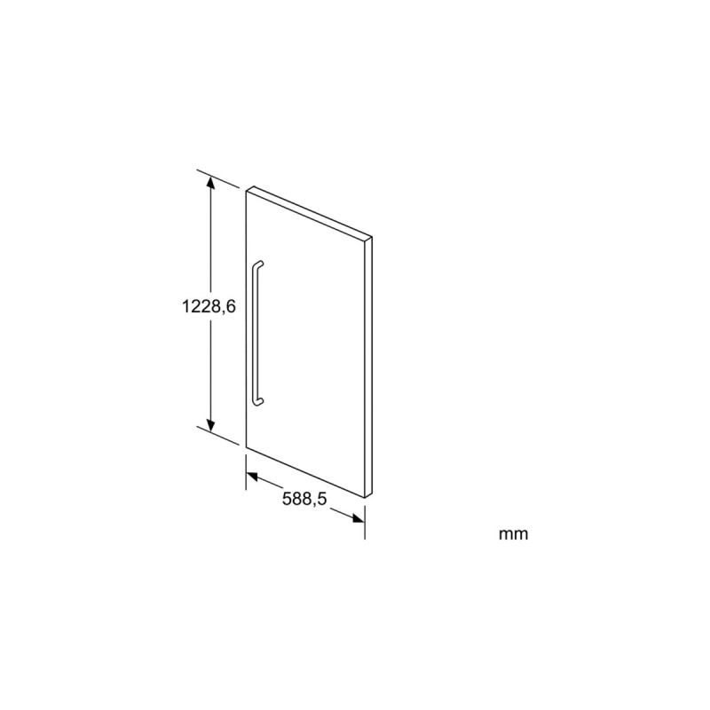 Siemens KF40ZSX0, Frontpanel(silber)